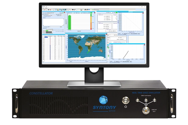 SDR GNSS Simulator Constellator and its HMI