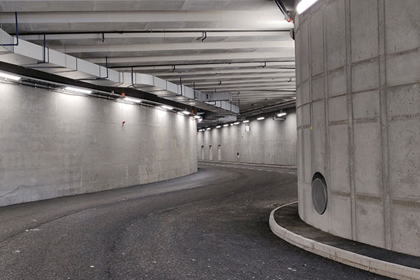 Haninge Terrassen Indoors Bus Terminal is equipped with SubWAVE™ Continuous GPS Coverage Extension