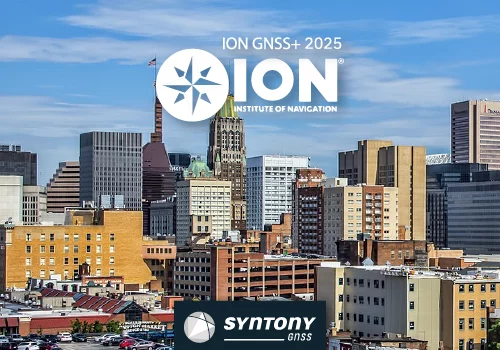 Syntony will attend the ION GNSS+ exhibition from September 8 to 12, 2025.